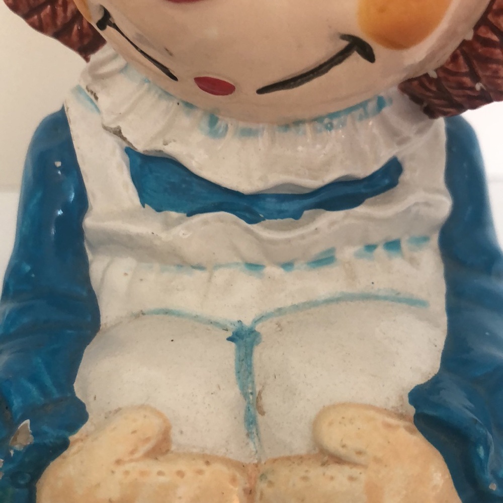 Vintage Chalkware Raggedy Ann and Andy Bookends - Picture 8 of 16